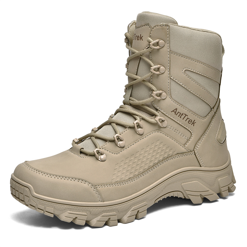 Outdoor Camping Winter - รองเท้าบูทผู้ชายรองเท้าทหารชายรองเท้ากลางแจ้งผู้หญิงยูนิเซ็กส์คุณภาพสูงการฝึกอบรมอัลตร้าไลท์แคมป์ปิ้งทหารความปลอดภัยการตอบสนองอย่างรวดเร็ว