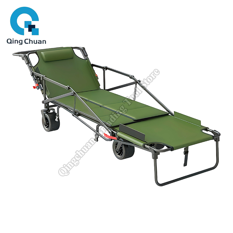 Outdoor Camping Trailer - รถเข็นแคมป์ปิ้งอเนกประสงค์ ขนาดใหญ่ สำหรับใช้งานกลางแจ้ง ชายหาด สวน สามารถนั่งและนอนได้