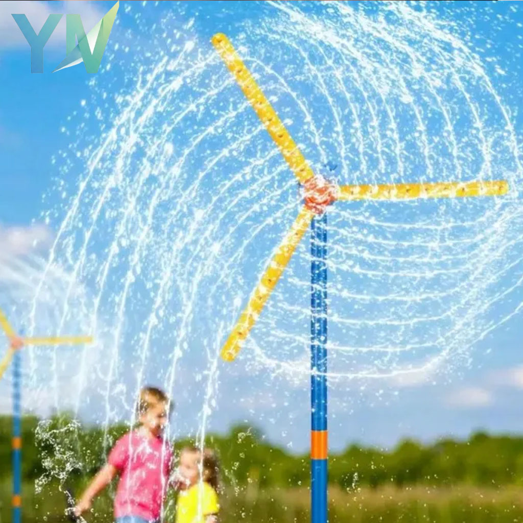 Outdoor Camping Toys - ของเล่นน้ำแบบวงล้อหมุนได้สำหรับเล่นกลางแจ้ง เหมาะสำหรับตั้งแคมป์ โรงเรียนอนุบาล สนามเด็กเล่น สวน ชายหาด