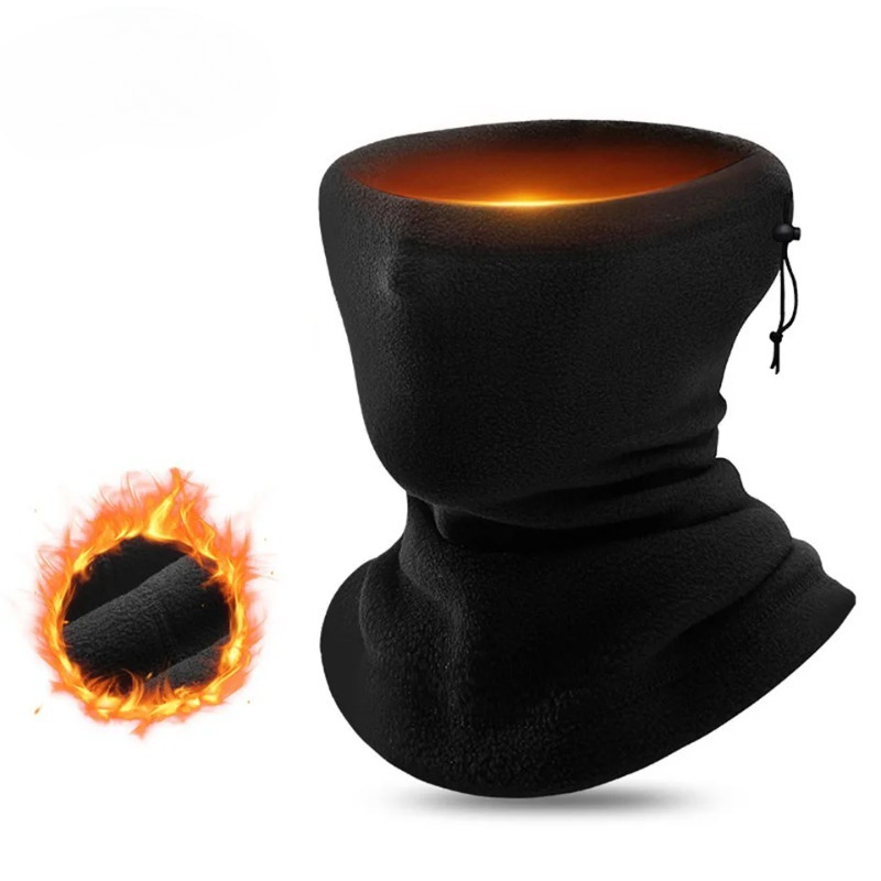 Outdoor Camping Winter - ผ้าพันคอคลุมหน้าแบบกันลมสำหรับฤดูหนาว เหมาะสำหรับปั่นจักรยาน เดินป่า เล่นกีฬา วิ่ง เล่นสกี