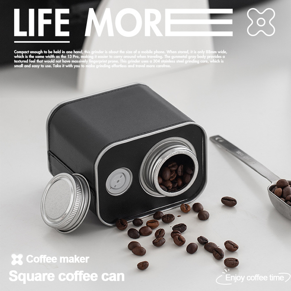 Outdoor Camping Set - เมล็ดกาแฟสุญญากาศกระป๋องกลางแจ้งตั้งแคมป์ดีบุกกล่องเกรดอาหารบรรจุภัณฑ์การจัดเก็บสดหายใจกระป๋องเหล็ก