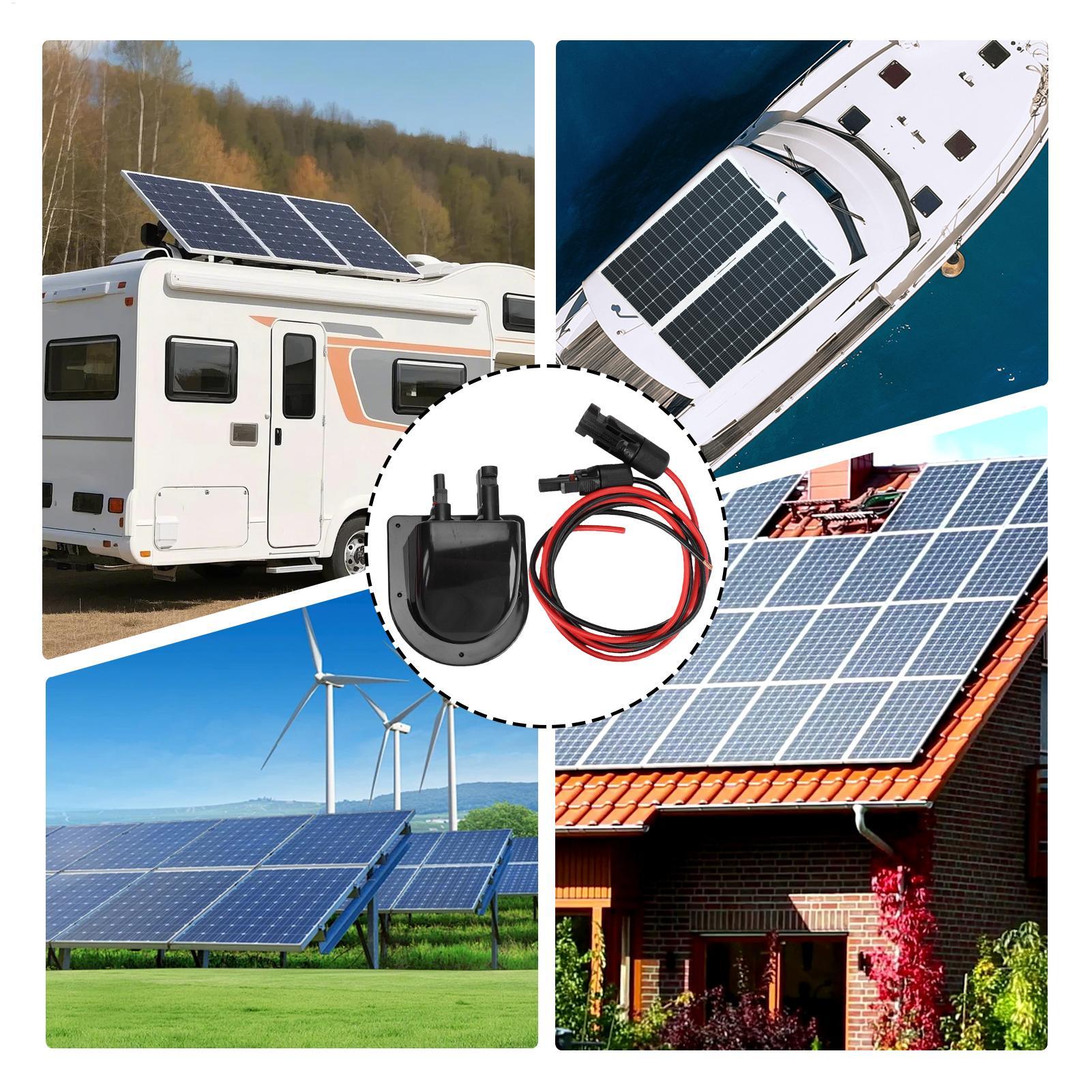 Outdoor Camping Trailer - ตัวเชื่อมต่อสายเคเบิลกันน้ำสำหรับโซลาร์เซลล์ ตัวครอบสายเคเบิลสำหรับเรือ ยอชท์ รถพ่วง รถบ้าน หลังคา