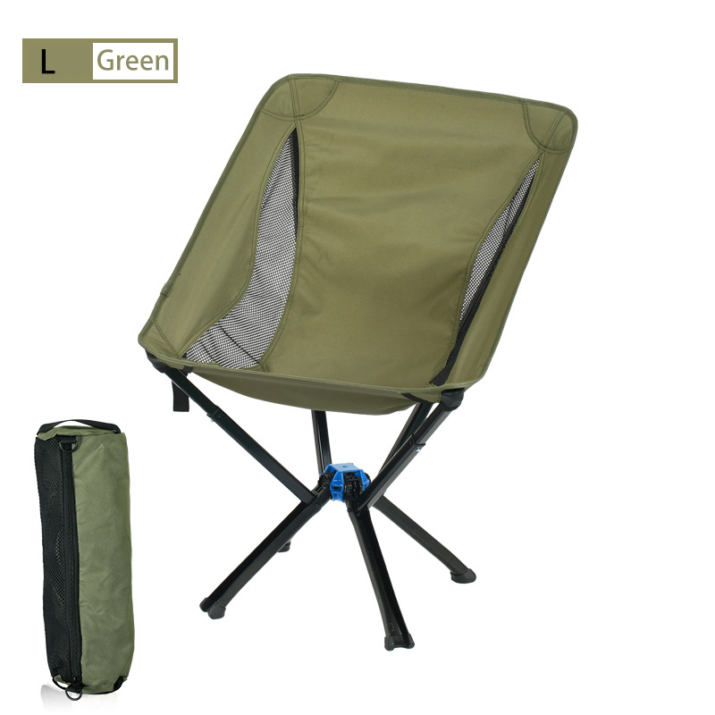 Outdoor Camping Table And Chairs - เก้าอี้แคมป์ปิ้งพับได้พกพาได้พับได้ขนาดเล็กเก้าอี้ดวงจันทร์กลางแจ้งเป้สะพายหลัง Kursi Travel ปิกนิกเปิดเร็ว