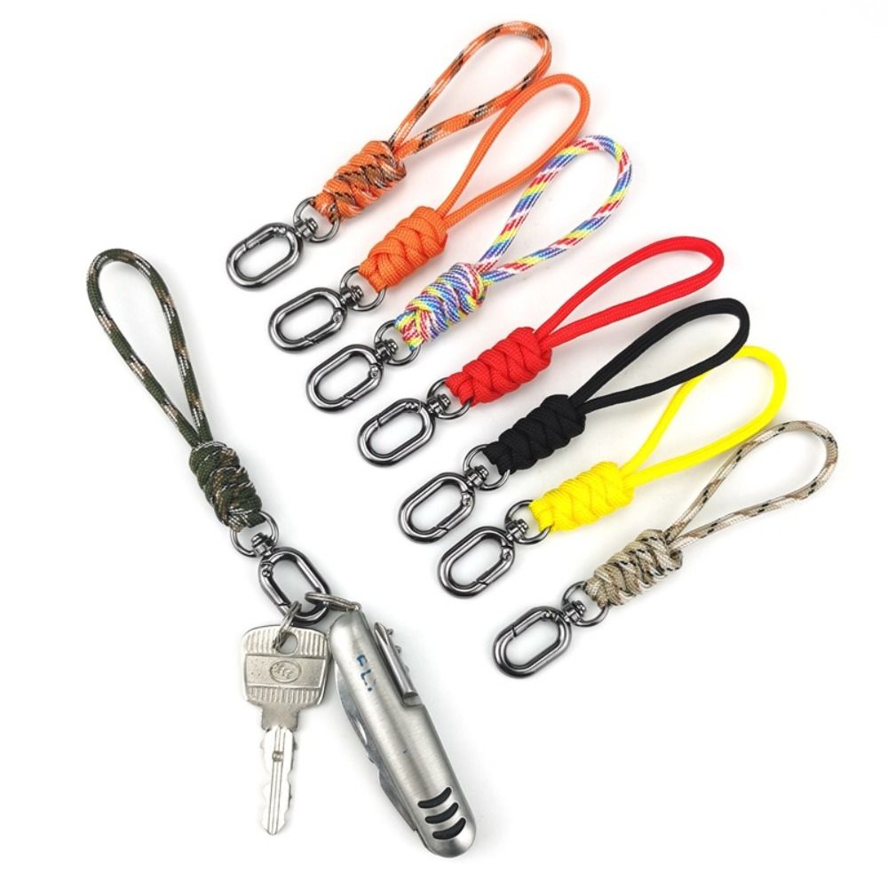 Bivvy Bag Emergency - Paracord พวงกุญแจห่วงร่มชูชีพรูปไข่, ความแข็งแรงสูงกระเป๋าเป้สะพายหลังเพื่อเอาตัวรอดฉุกเฉินป้องกันการสูญหายพวงกุญแจห้อยคอ