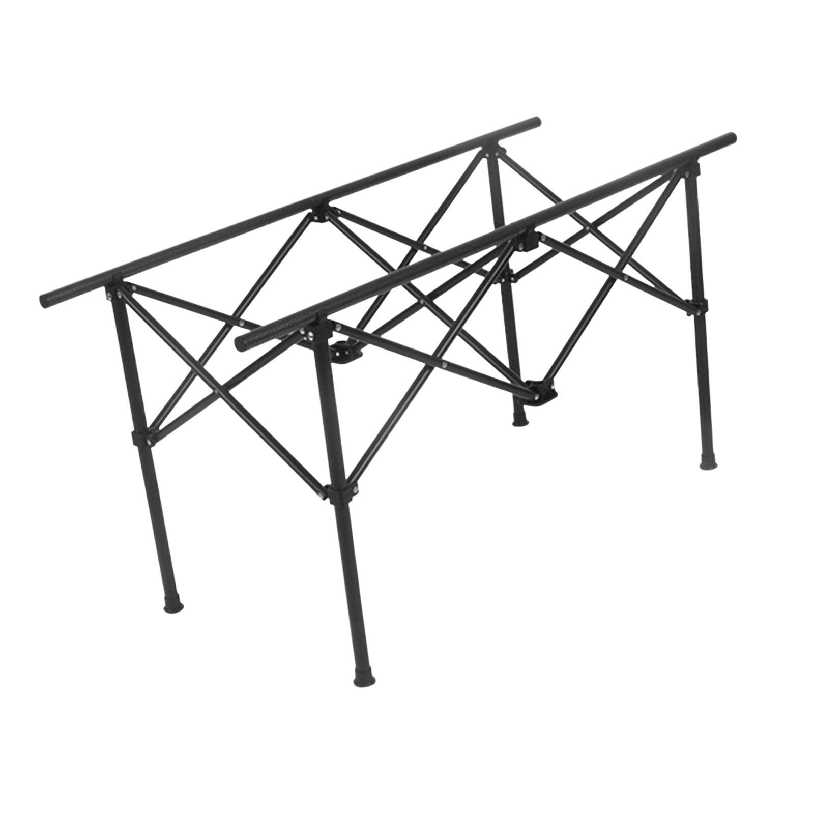 Outdoor Camping Table Foldable - ขาโต๊ะพับได้สำหรับตั้งแคมป์ ทนทานสำหรับใช้งานกลางแจ้ง ตกแต่งบ้านได้ น้ำหนักเบา เฟอร์นิเจอร์แคมป์ปิ้ง ขาโลหะสำรองสำหรับงานหนัก