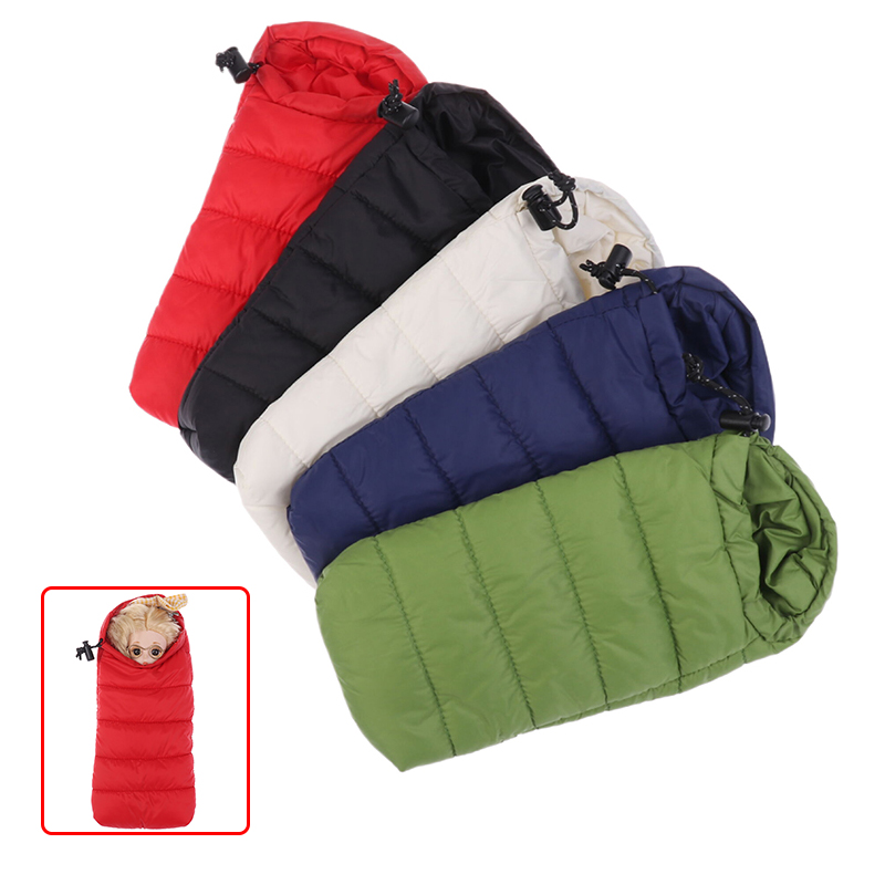 Outdoor Camping Toys - 1 ชิ้นตุ๊กตาจําลองถุงนอนตุ๊กตาเฟอร์นิเจอร์ห้องนอนของเล่นตุ๊กตากลางแจ้ง Camping ฉากอุปกรณ์ตกแต่ง