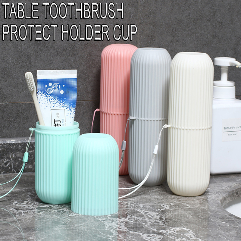 Outdoor Camping Table With Storage - กล่องใส่แปรงสีฟันแบบพกพา สำหรับเดินทาง แคมป์ปิ้ง กล่องเก็บของอเนกประสงค์ ใหม่ สร้างสรรค์