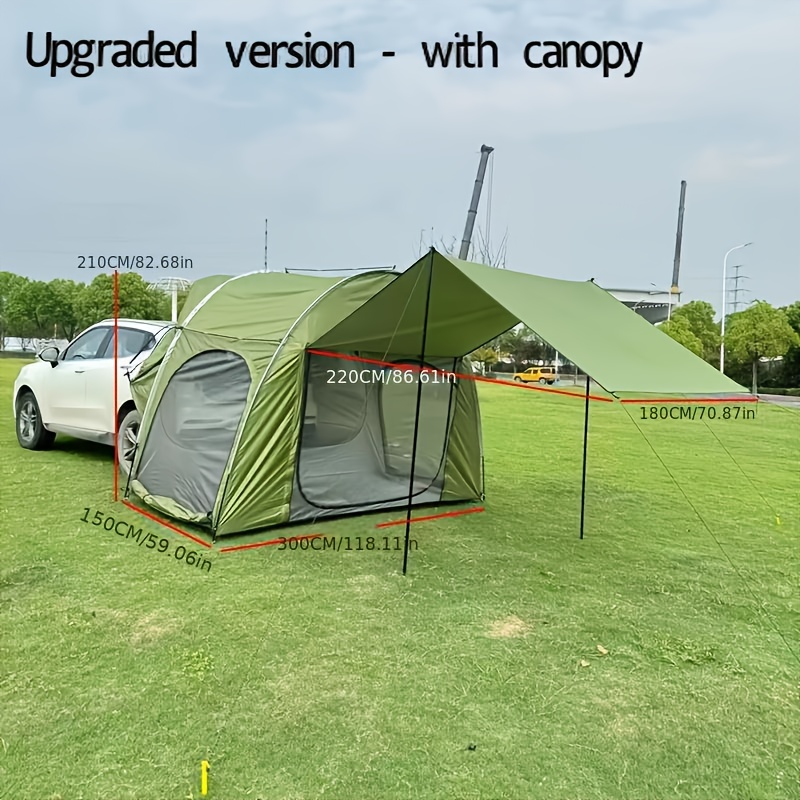 เต็นท์ท้ายรถสำหรับตั้งแคมป์กลา - Outdoor Camping Car Tail Tent บทวิจารณ์และราคา