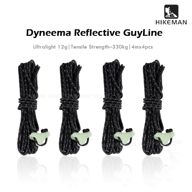 HIKEMAN ชุดเชือกยึดเต็นท์ Dyne - Outdoor Camping Guy บทวิจารณ์และราคา