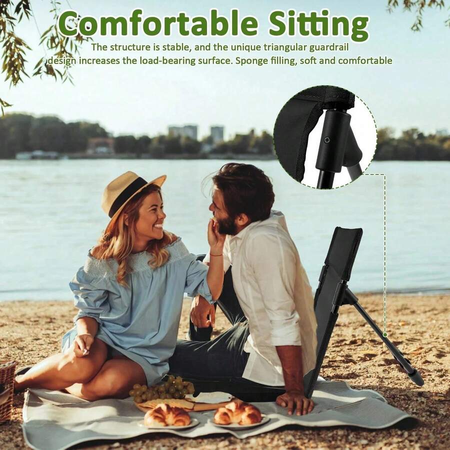 เก้าอี้พับพกพาสำหรับตั้งแคมป์  - Outdoor Camping Table And Chairs บทวิจารณ์และราคา