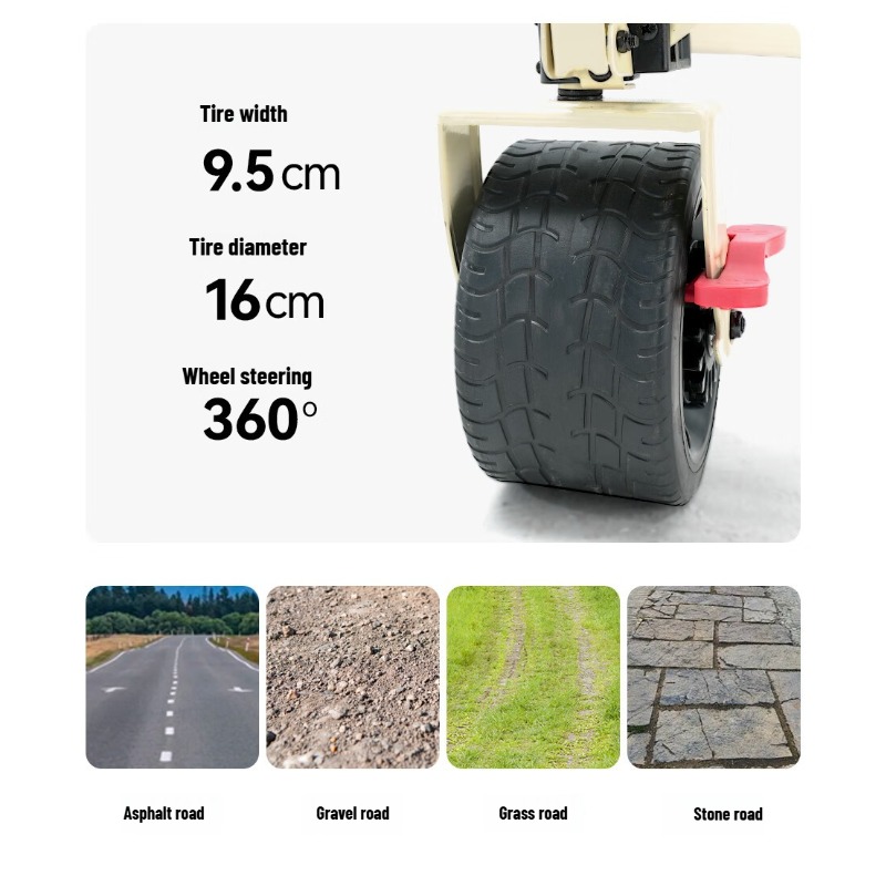 รถเข็นแคมป์ปิ้งพับได้สำหรับกิจ - Outdoor Camping Trailer บทวิจารณ์และราคา
