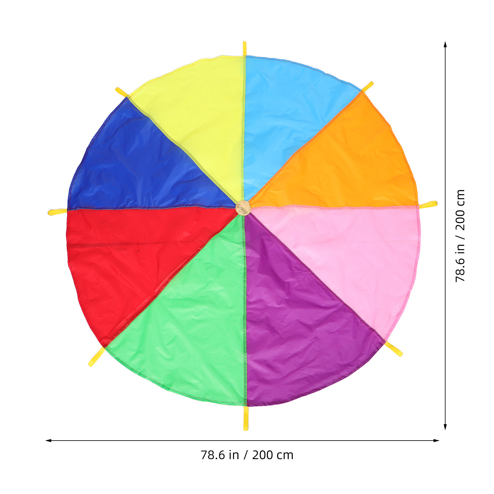 ร่มชูชีพสีรุ้งสำหรับเด็ก เกมส์ - Outdoor Y Camping บทวิจารณ์และราคา