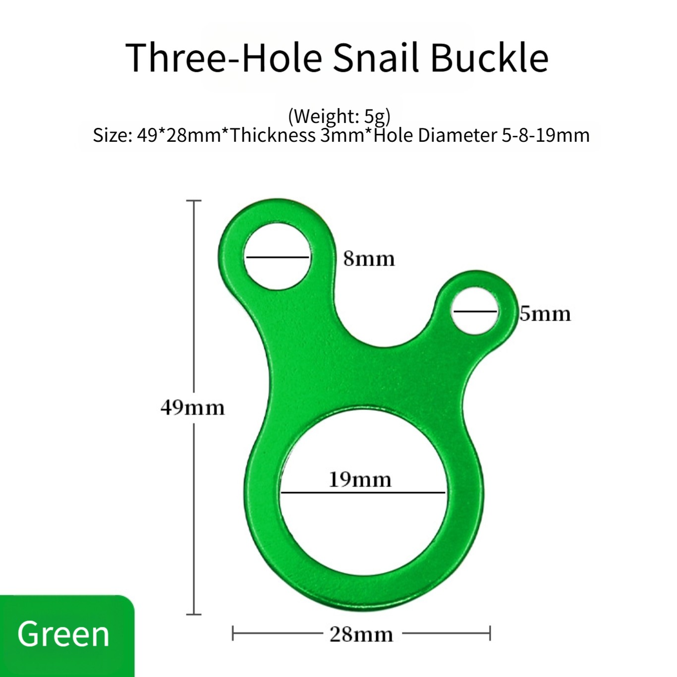 ตัวปรับเชือกเต็นท์ 3 รู อลูมิเ - Outdoor Camping Guy บทวิจารณ์และราคา