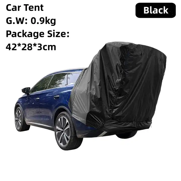 เต็นท์หลังคารถยนต์กันฝนสำหรับต - Outdoor Camping Car Tail Tent บทวิจารณ์และราคา