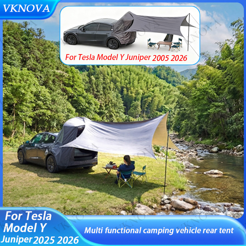 เต็นท์ท้ายรถสำหรับรถเทสล่า รุ่ - Outdoor Camping Car Tail Tent บทวิจารณ์และราคา