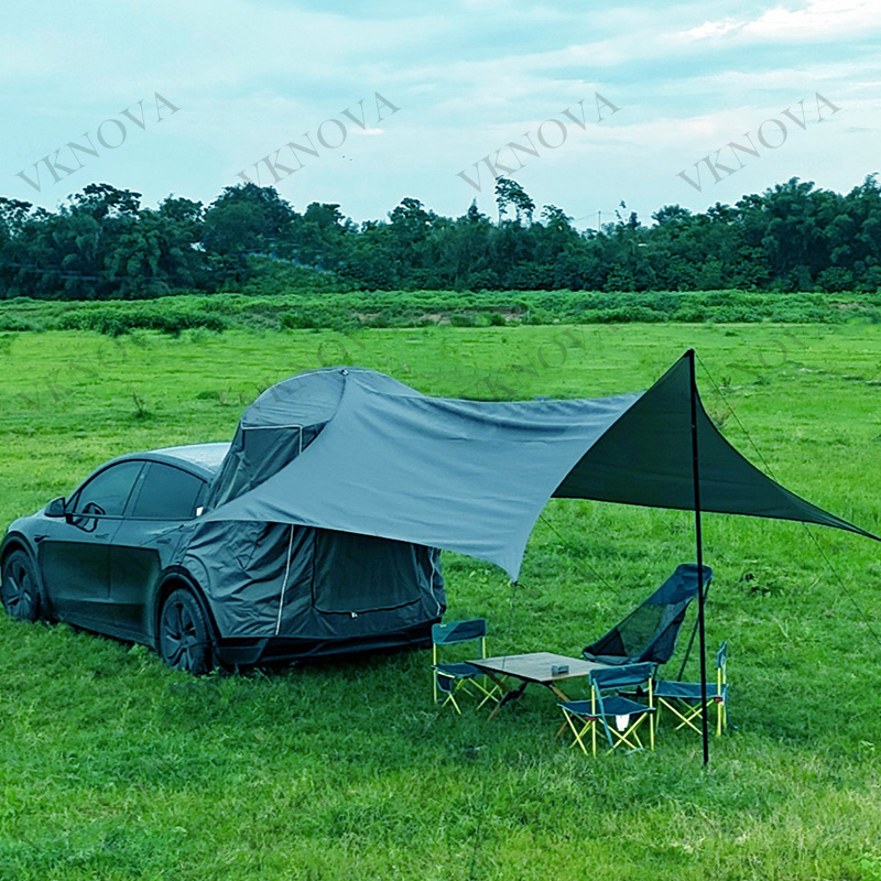 เต็นท์ท้ายรถสำหรับรถเทสล่า รุ่ - Outdoor Camping Car Tail Tent บทวิจารณ์และราคา