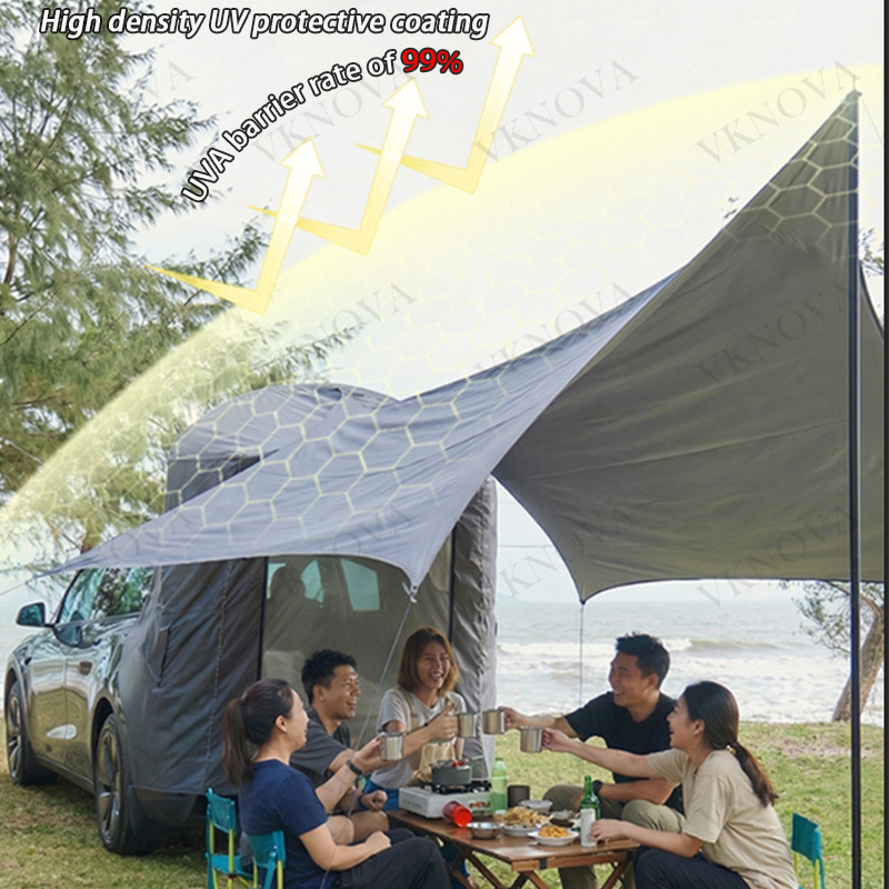 เต็นท์ท้ายรถสำหรับรถเทสล่า รุ่ - Outdoor Camping Car Tail Tent บทวิจารณ์และราคา