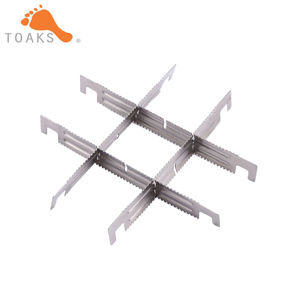 2/4/6pcs TOAKS กลางแจ้งไทเทเนี - Outdoor Camping Wood Stove บทวิจารณ์และราคา