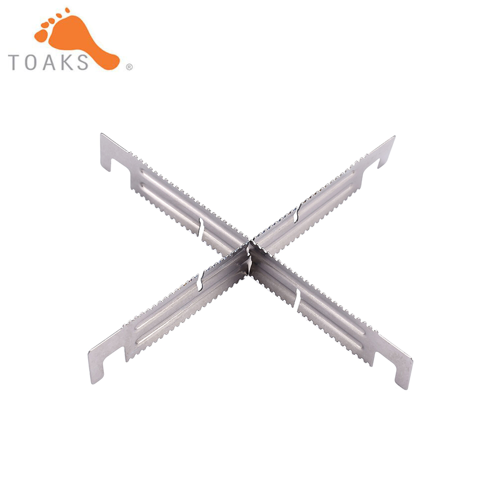2/4/6pcs TOAKS กลางแจ้งไทเทเนี - Outdoor Camping Wood Stove บทวิจารณ์และราคา