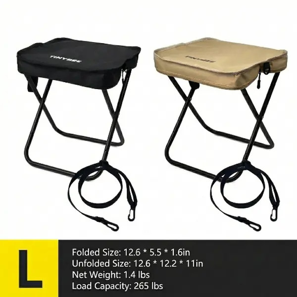 เก้าอี้พับพกพาสำหรับตั้งแคมป์  - Outdoor Camping Table And Chairs บทวิจารณ์และราคา