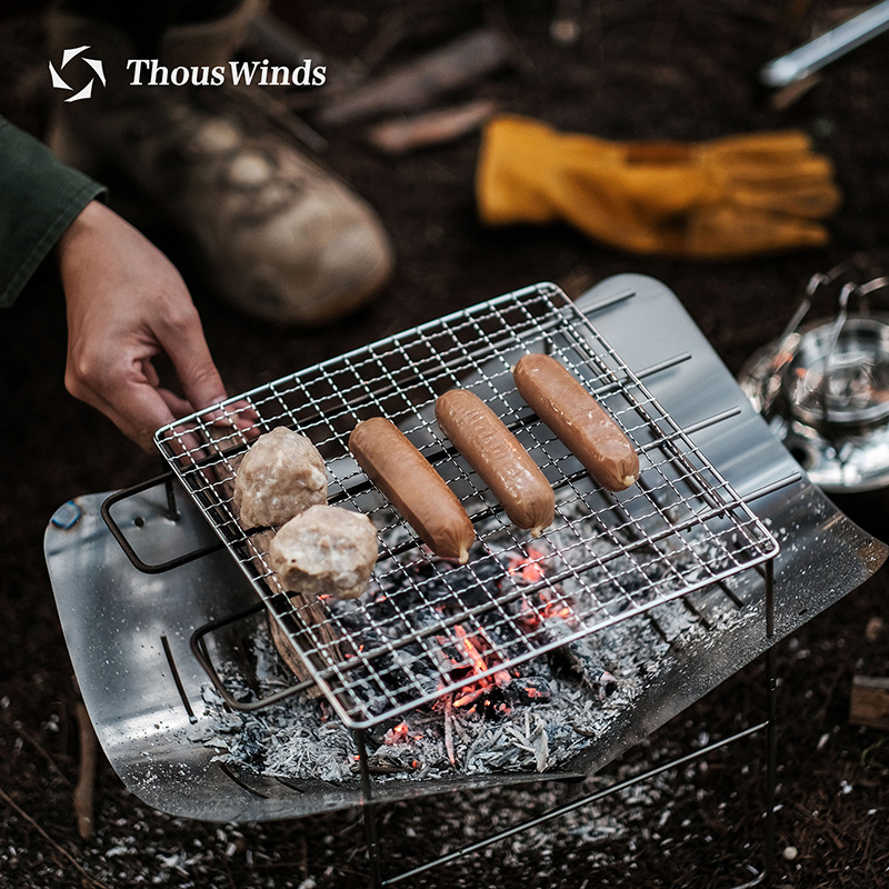 Thous Winds แบบพกพา Mini Campi - Outdoor Camping Wood Stove บทวิจารณ์และราคา