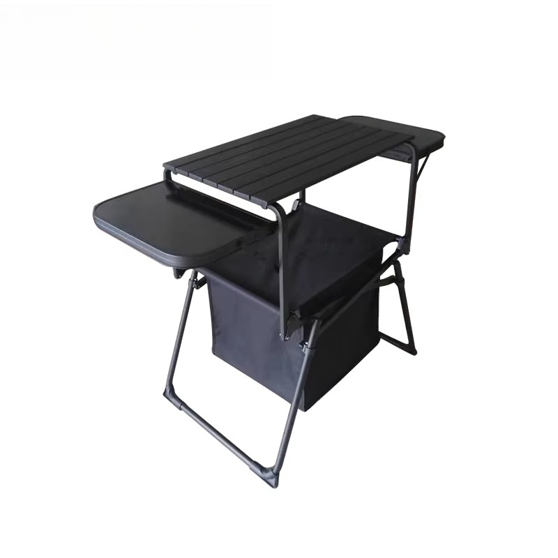 ชุดโต๊ะพับได้สำหรับครัวกลางแจ้ - Outdoor Camping Kitchen Setup บทวิจารณ์และราคา