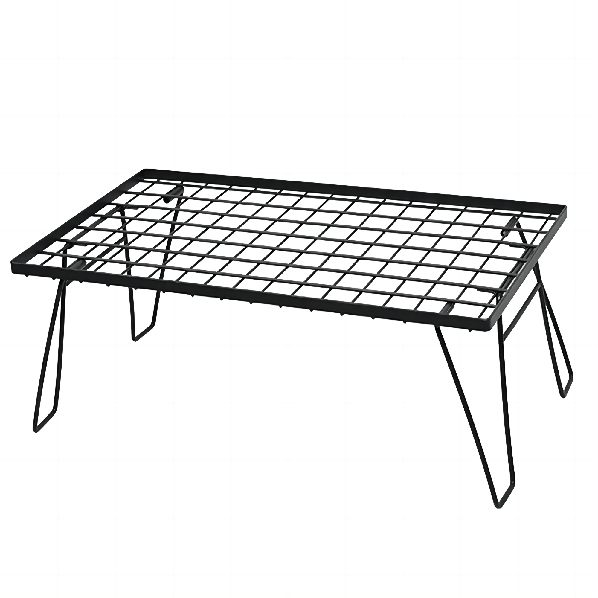 โต๊ะบาร์บีคิวอเนกประสงค์กลางแจ - Outdoor Camping Table With Storage บทวิจารณ์และราคา