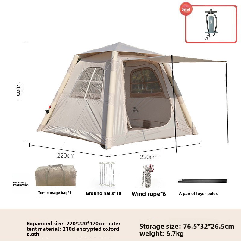 5 ㎡   เต็นท์ผ้าใบกันแดดกลางแจ้ - Outdoor Camping Set บทวิจารณ์และราคา