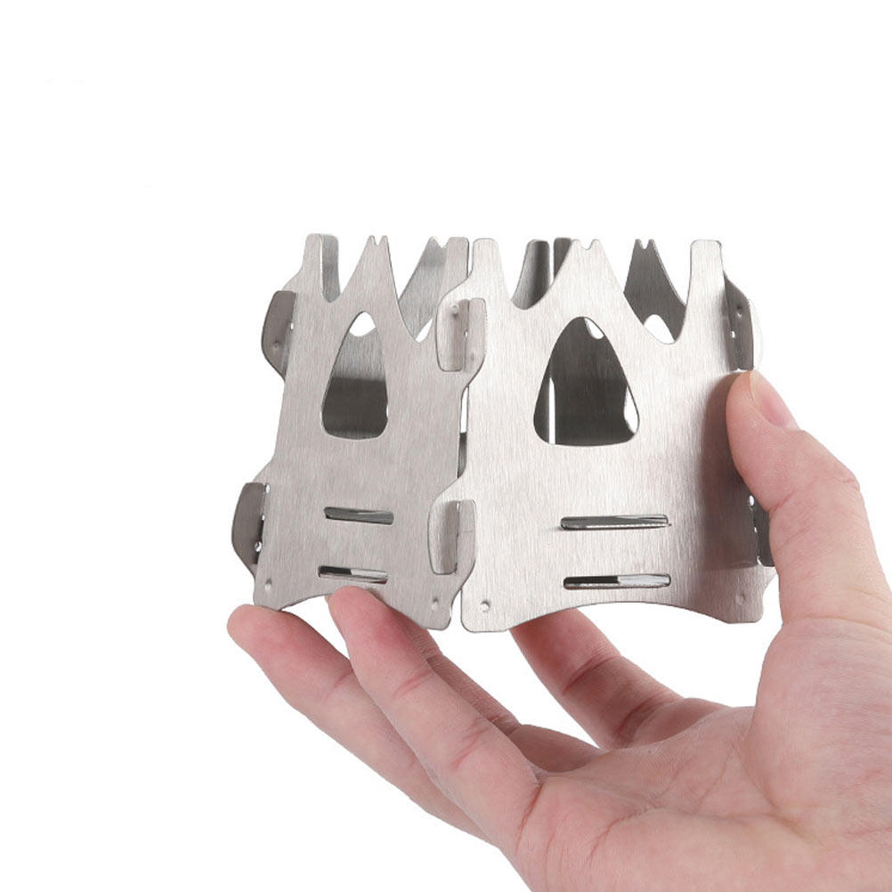 เตาเผาไม้สแตนเลสแบบพกพา เตาบาร - Outdoor Camping Wood Stove บทวิจารณ์และราคา