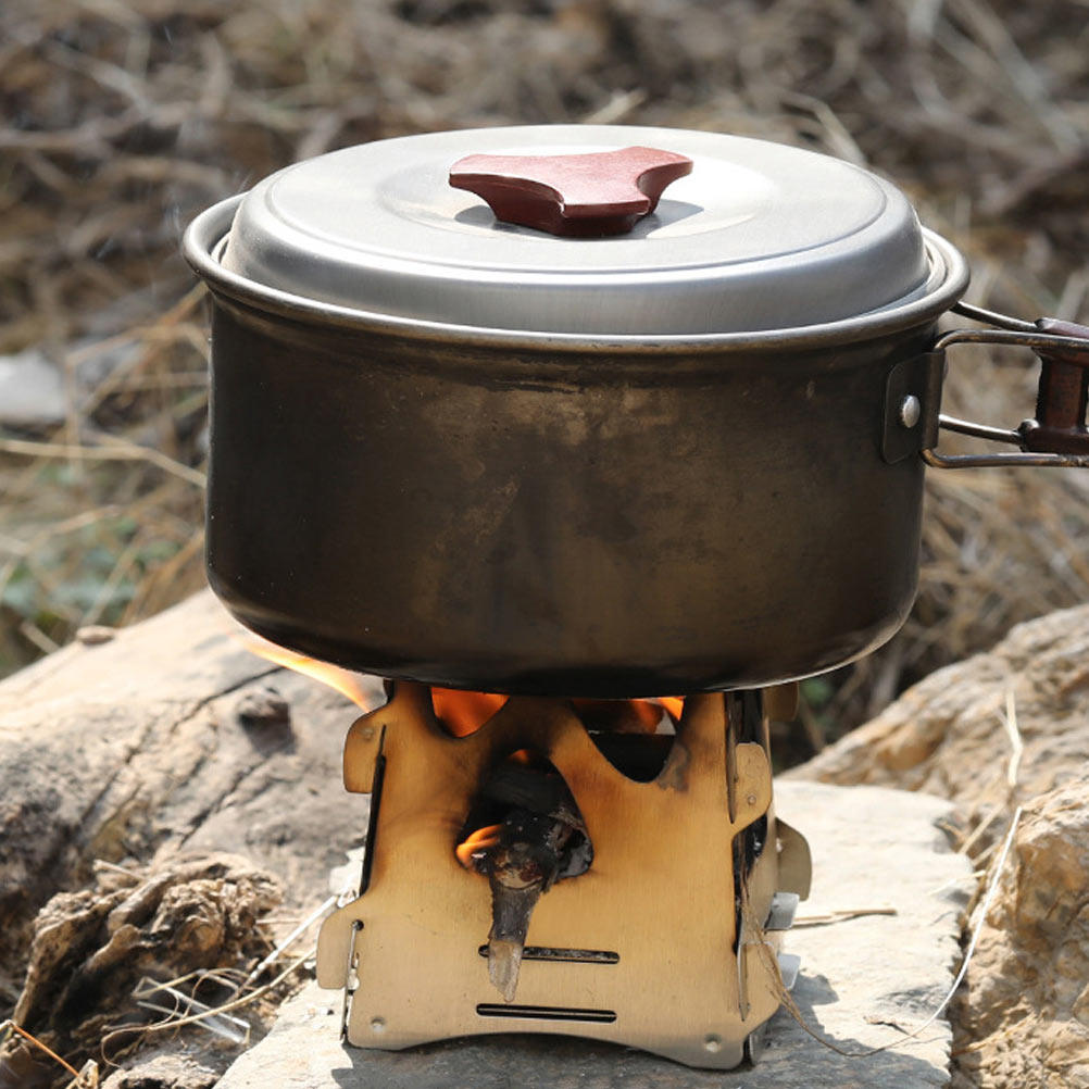 เตาเผาไม้สแตนเลสแบบพกพา เตาบาร - Outdoor Camping Wood Stove บทวิจารณ์และราคา