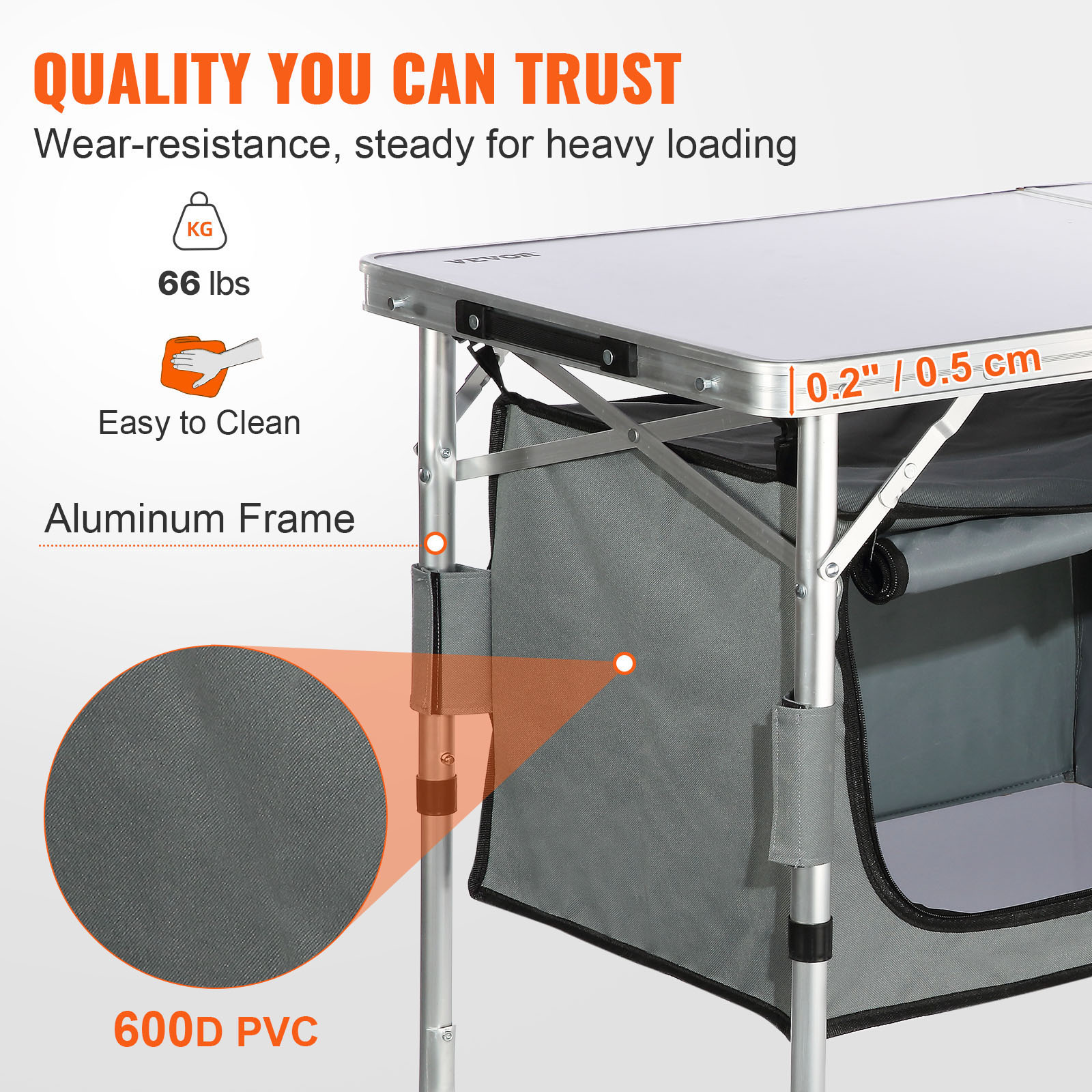 โต๊ะครัวแคมป์ปิ้ง SucceBuy ติด - Outdoor Camping Kitchen Setup บทวิจารณ์และราคา
