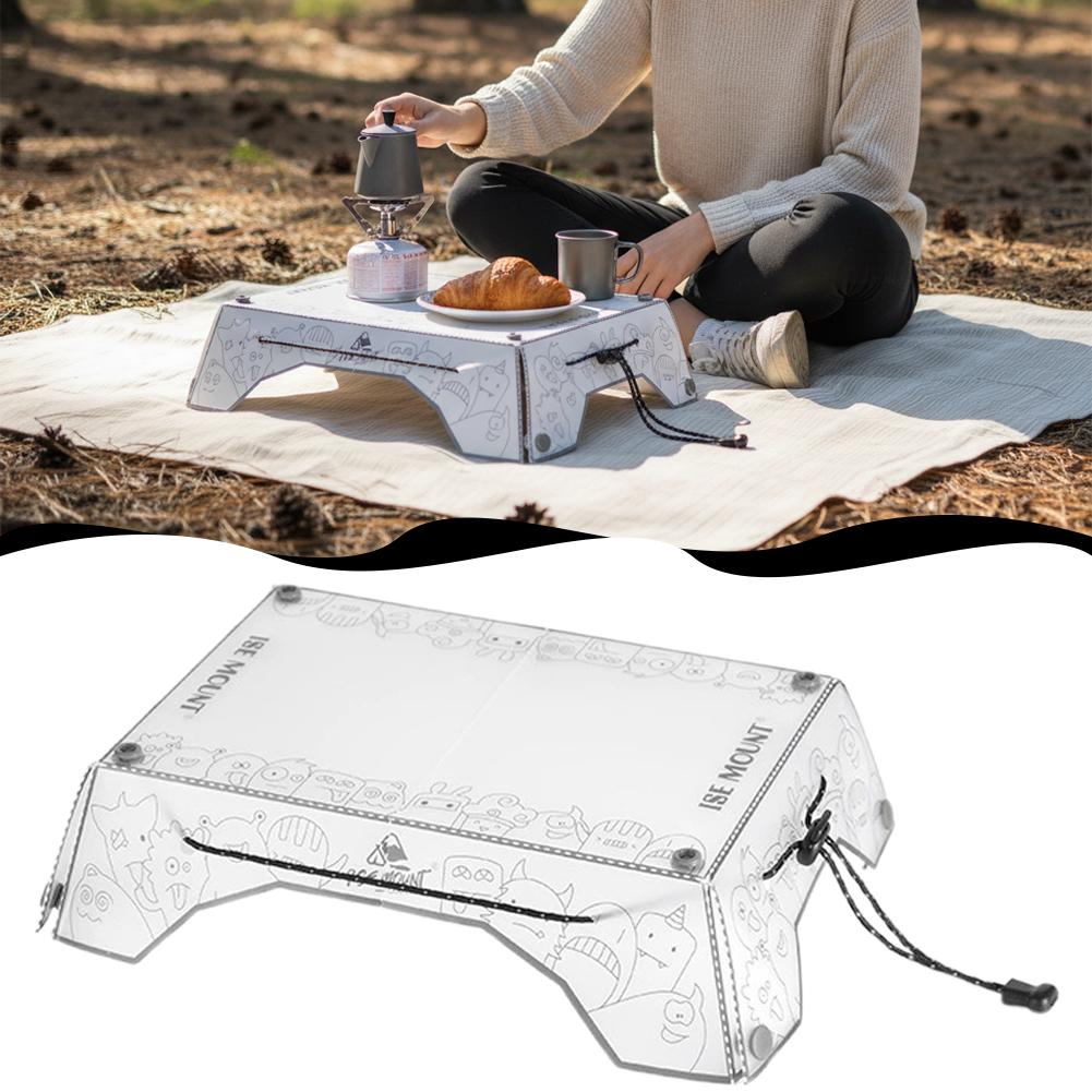 โต๊ะพับได้อเนกประสงค์แบบพกพา P - Outdoor Camping Table With Storage บทวิจารณ์และราคา