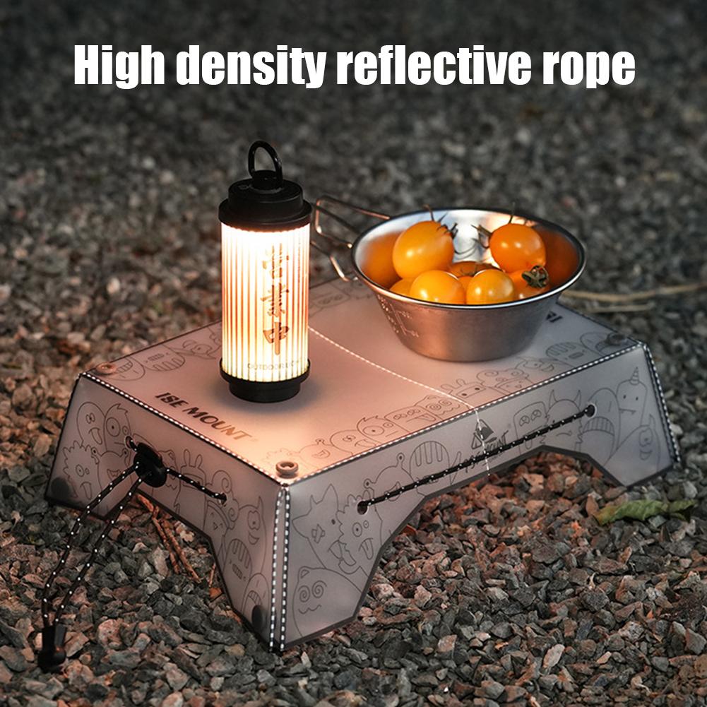 โต๊ะพับได้อเนกประสงค์แบบพกพา P - Outdoor Camping Table With Storage บทวิจารณ์และราคา