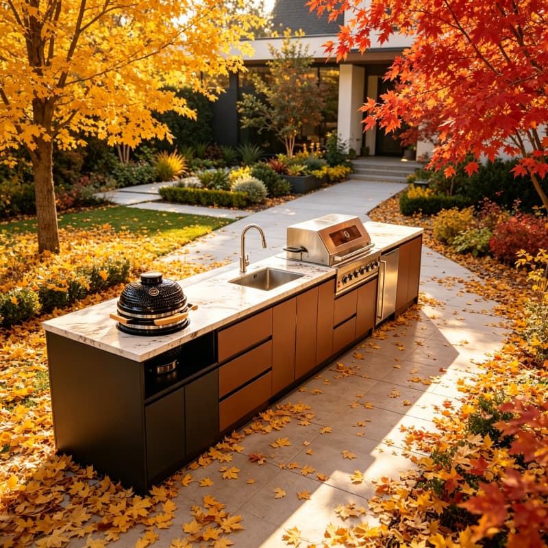 โต๊ะครัวพับได้สำหรับตั้งแคมป์ก - Outdoor Camping Table With Storage บทวิจารณ์และราคา