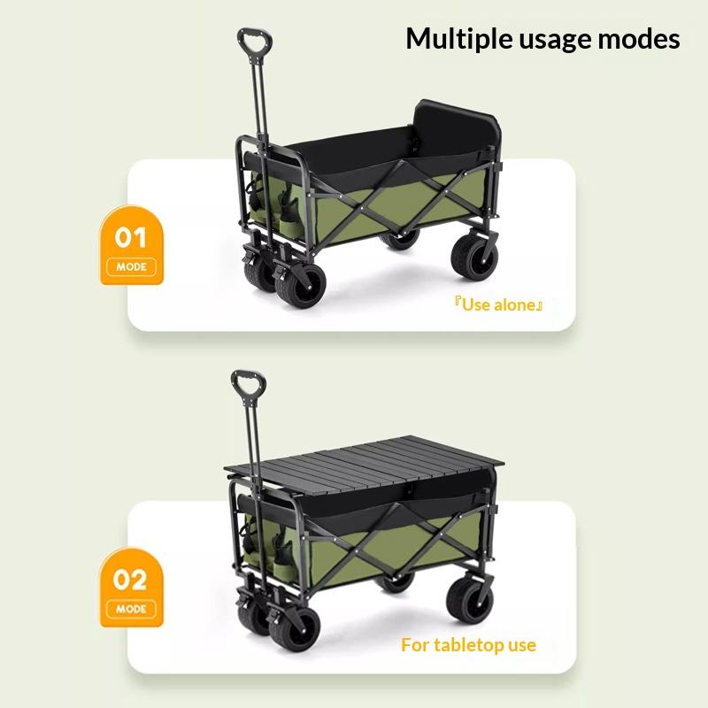 รถเข็นอเนกประสงค์แบบพับได้ 4 ล - Outdoor Camping Table Foldable บทวิจารณ์และราคา