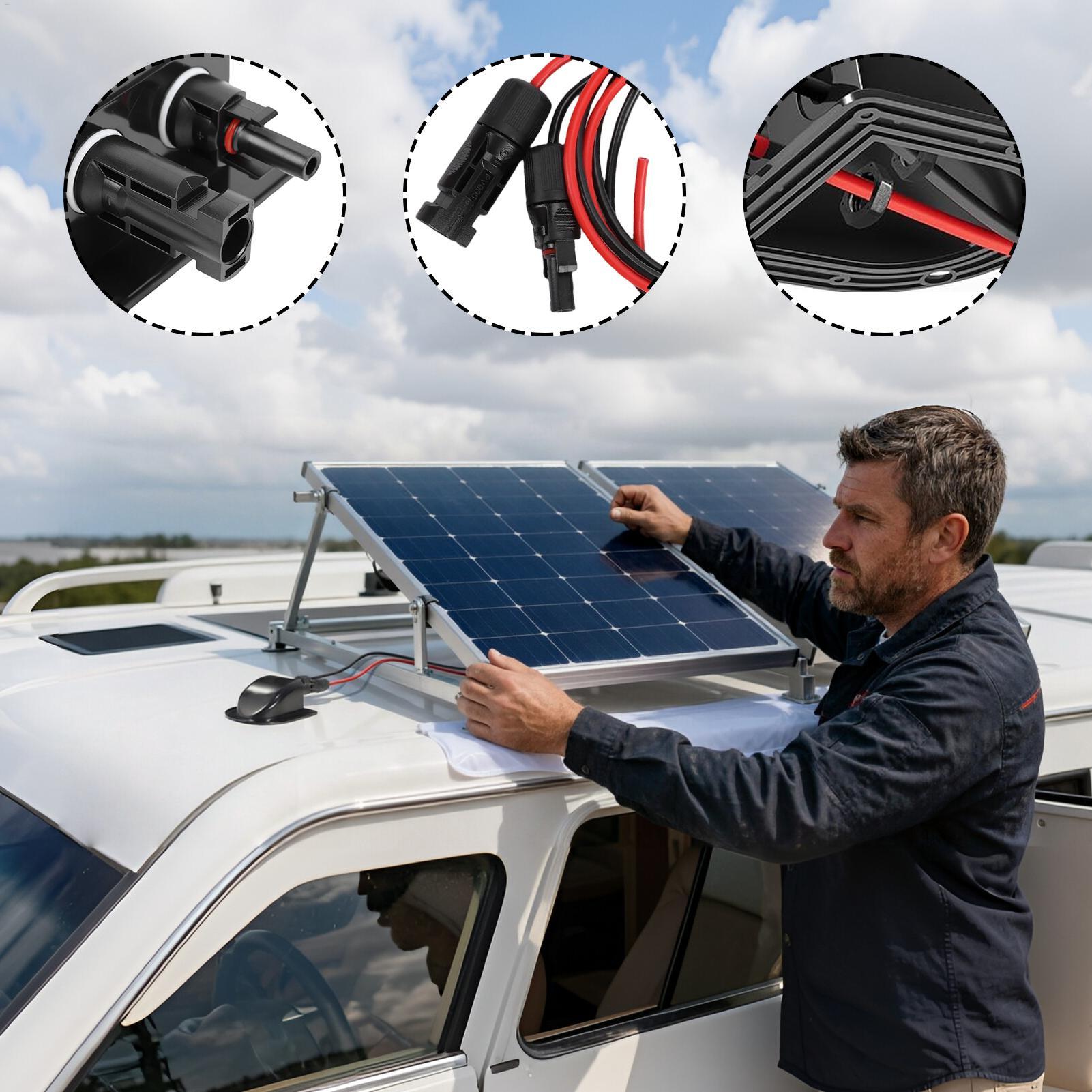 ตัวเชื่อมต่อสายเคเบิลกันน้ำสำห - Outdoor Camping Trailer บทวิจารณ์และราคา