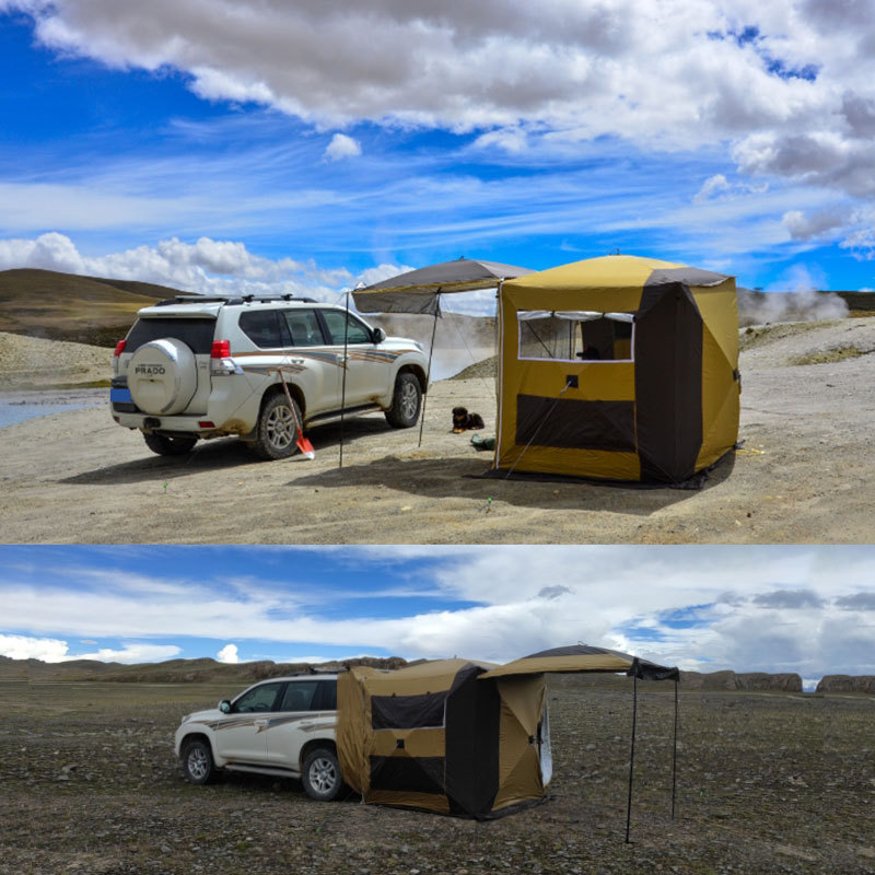 เต็นท์สำหรับตั้งแคมป์กลางแจ้ง, - Outdoor Camping Car Tail Tent บทวิจารณ์และราคา