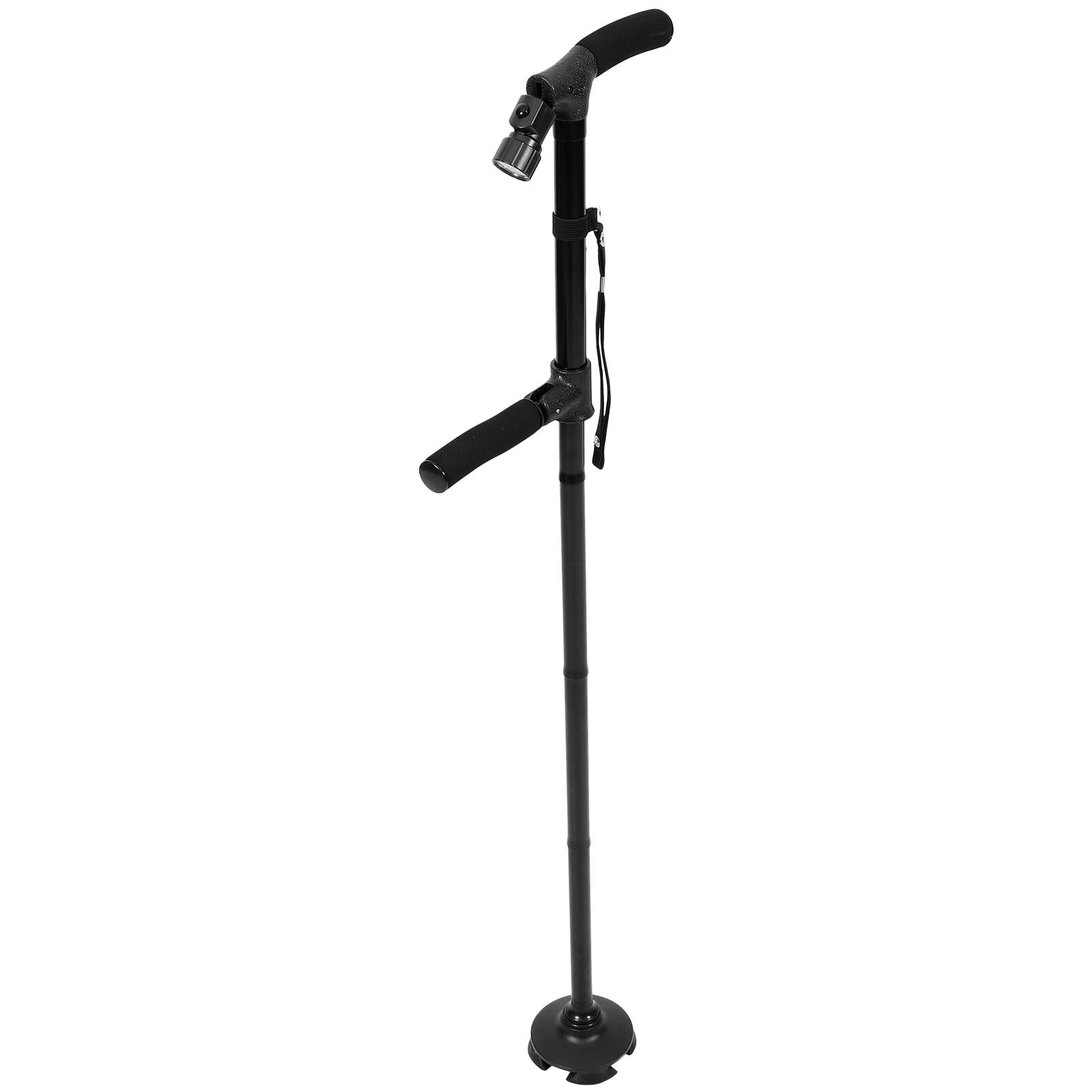 ไม้เท้าพับได้พร้อมไฟ LED ปรับร - Trekking Poles บทวิจารณ์และราคา