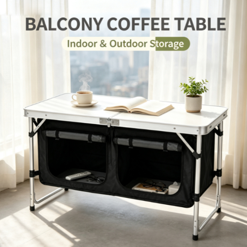 โต๊ะพับสำหรับตั้งแคมป์ทำจากอะล - Outdoor Camping Kitchen Setup บทวิจารณ์และราคา