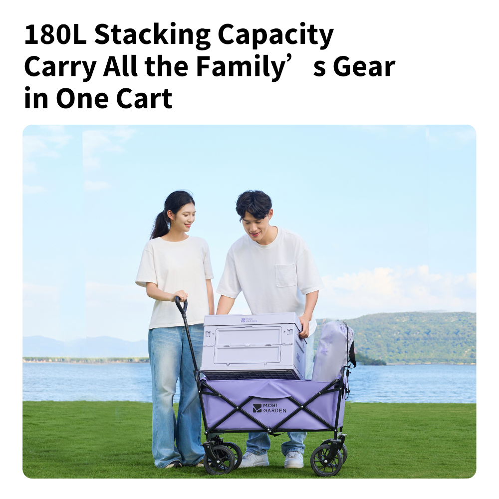 รถเข็นพับได้สี่ล้อ Mobi Garden - Outdoor Camping Table Foldable บทวิจารณ์และราคา