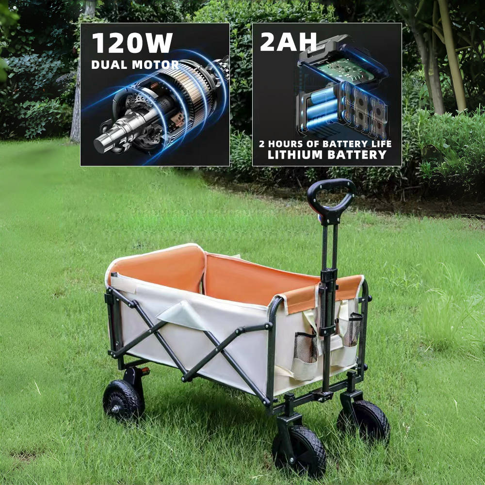 รถเข็นแคมป์ปิ้งไฟฟ้าพับได้ แบต - Outdoor Camping Table Foldable บทวิจารณ์และราคา