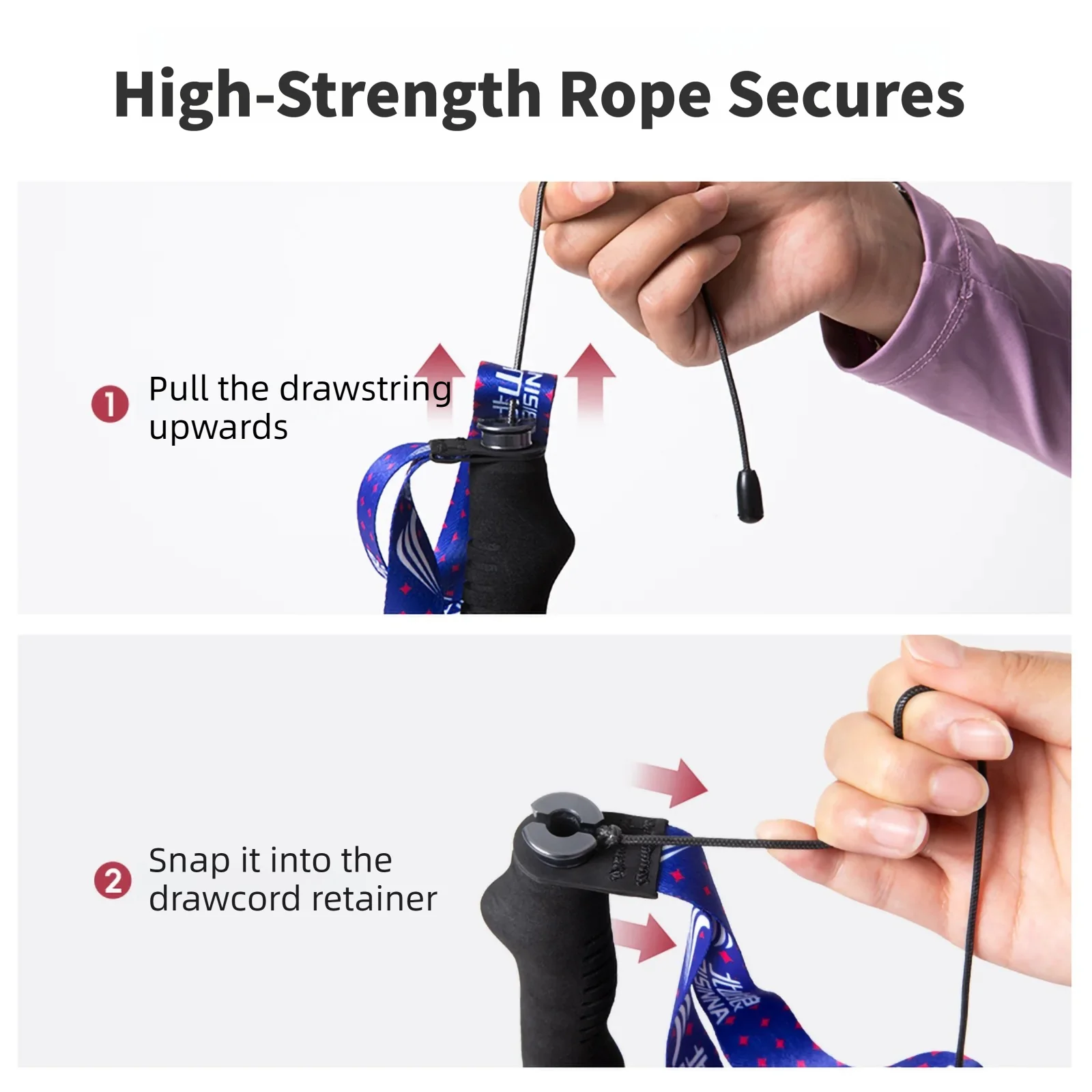 BISINNA 2 ชิ้น ไม้เท้าเดินป่า  - Trekking Poles บทวิจารณ์และราคา