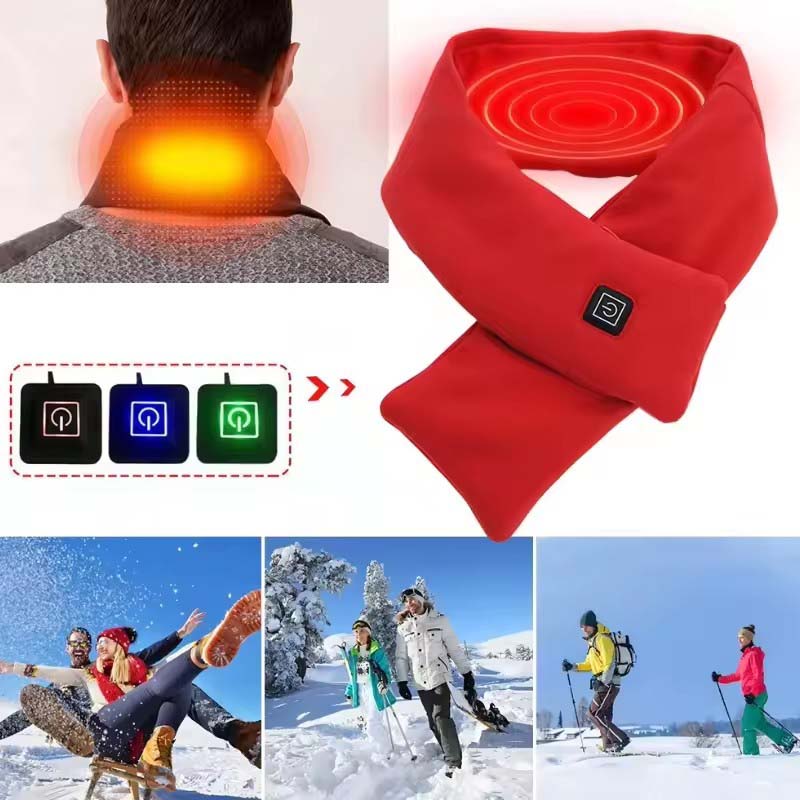 ผ้าพันคอไฟฟ้าอุ่นคอ แบบ USB สำ - Outdoor Camping Winter บทวิจารณ์และราคา