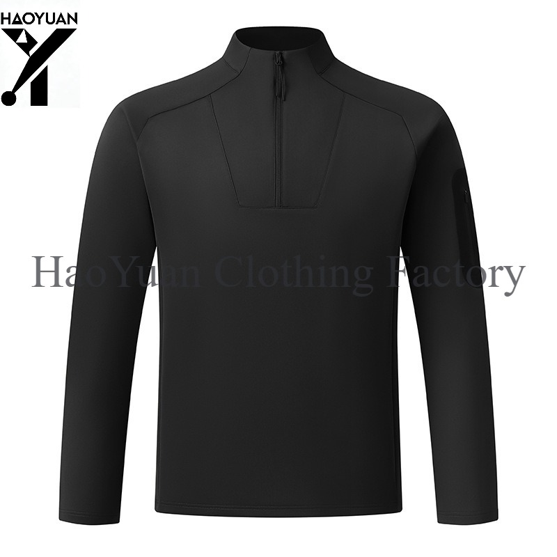 เสื้อเชิ้ตแขนยาวแบบซิปครึ่งตัว - Outdoor Camping Winter บทวิจารณ์และราคา
