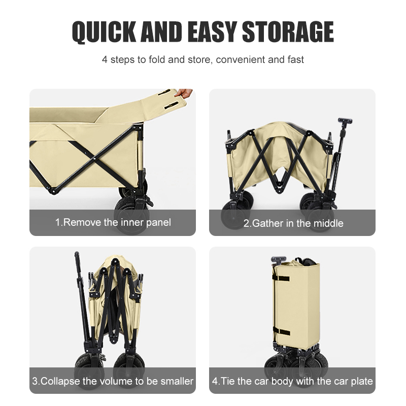 รถเข็นพับได้สำหรับตั้งแคมป์กลา - Outdoor Camping Set บทวิจารณ์และราคา