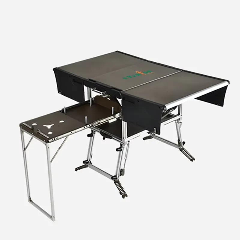 กล่องครัวแคมป์ปิ้งอเนกประสงค์ส - Outdoor Camping Kitchen Setup บทวิจารณ์และราคา