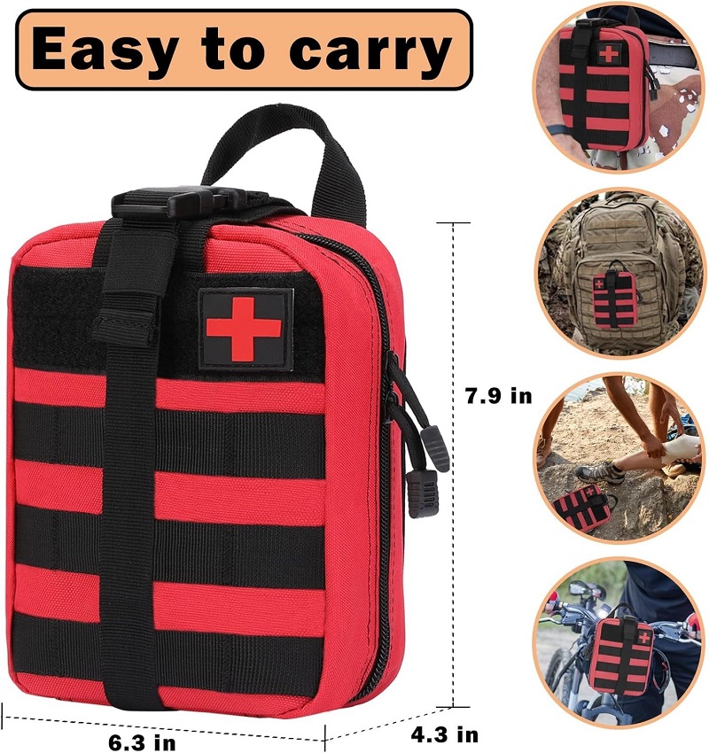 กระเป๋าปฐมพยาบาลทางยุทธวิธี กร - Bivvy Bag Emergency บทวิจารณ์และราคา