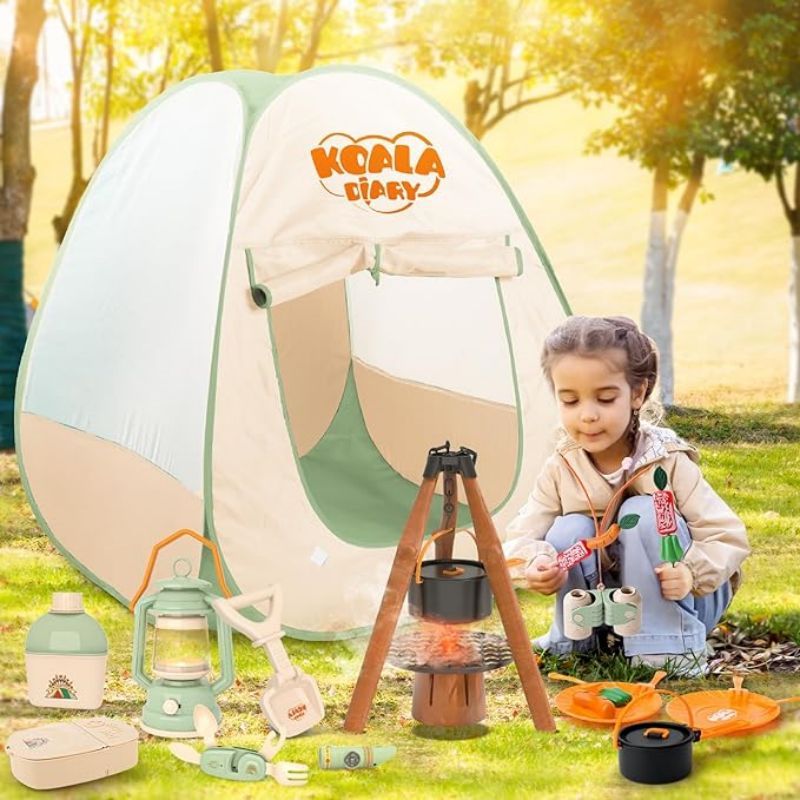 เด็กชุดตั้งแคมป์เด็กวัยหัดเดิน - Outdoor Camping Toys บทวิจารณ์และราคา