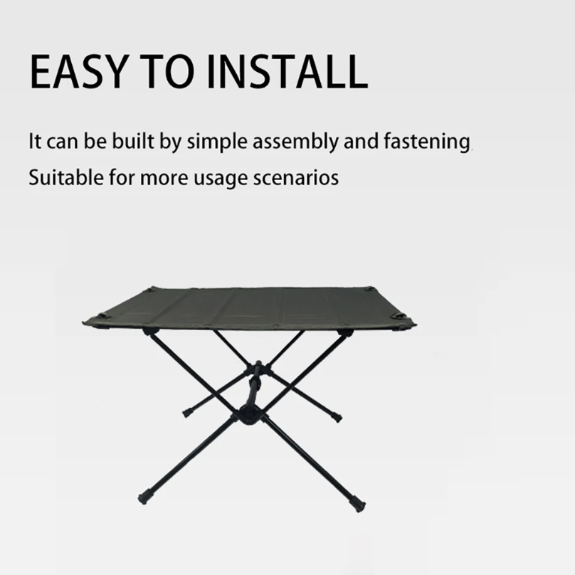 โต๊ะผ้าอ๊อกซ์ฟอร์ดสำหรับตั้งแค - Outdoor Camping Table Foldable บทวิจารณ์และราคา