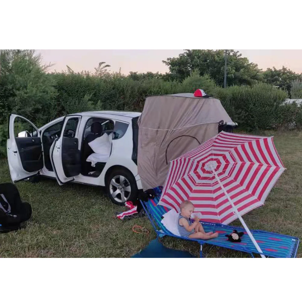 หลังคารถด้านหลังกลางแจ้งอุปกรณ - Outdoor Camping Car Tail Tent บทวิจารณ์และราคา